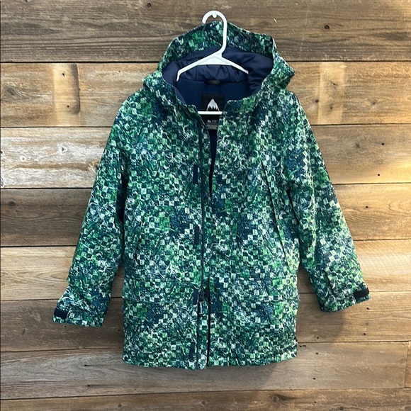 Burton Green and Blue Kids Jacket